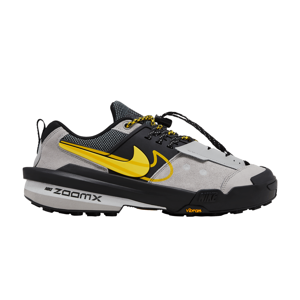 sacai x Zegamadome 'Matte Silver Tour Yellow'