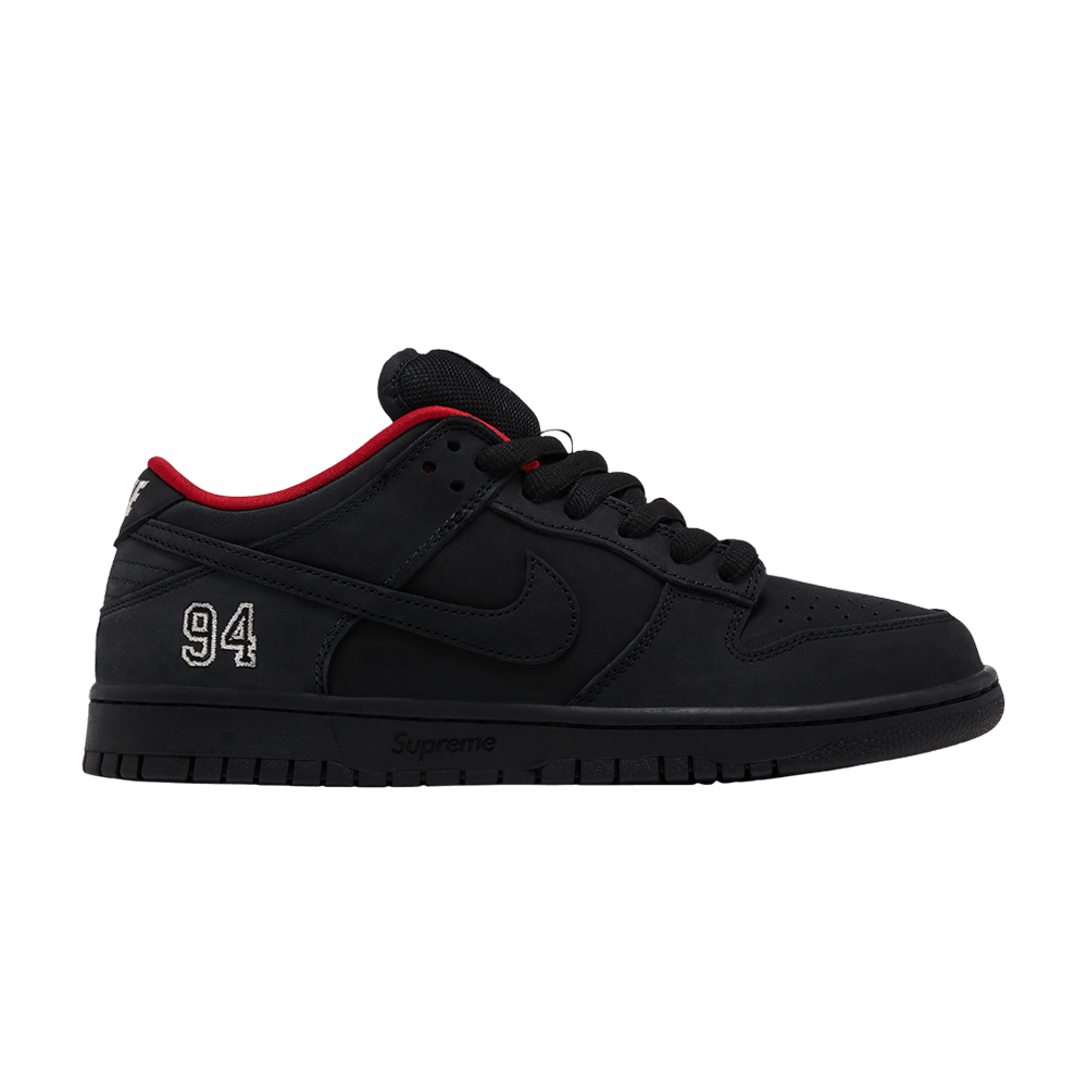 Supreme x Dunk Low SB 'Black'