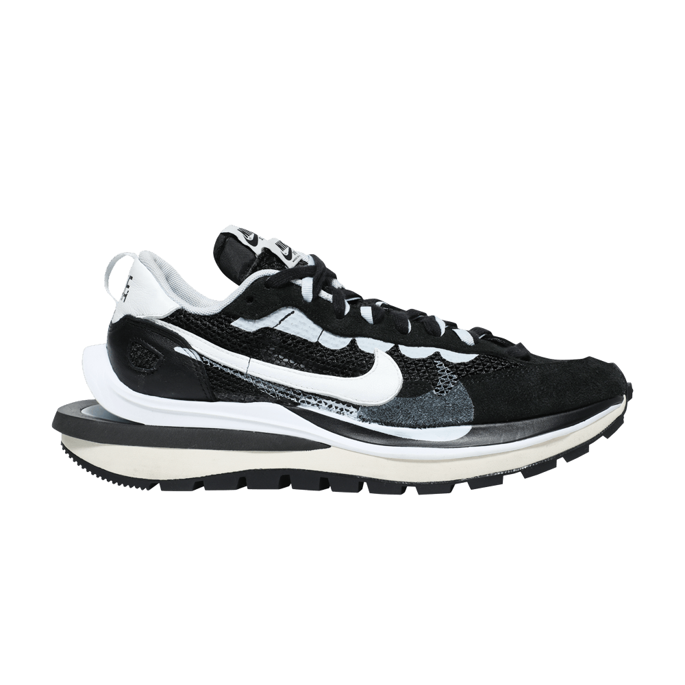 sacai x VaporWaffle 'Black White'
