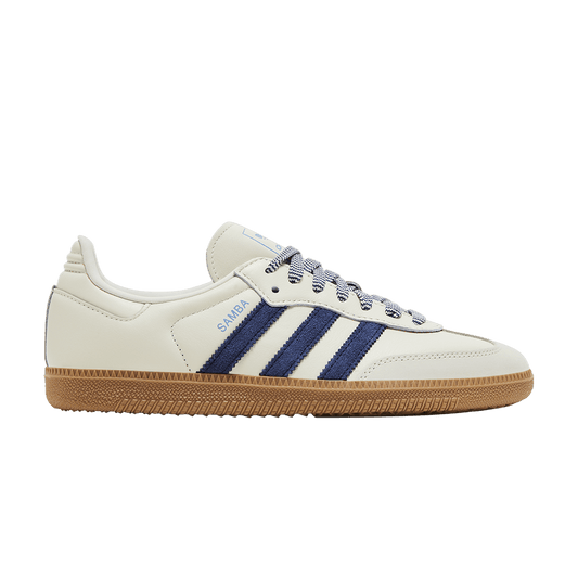 Wmns Samba OG 'Off White Dark Blue'