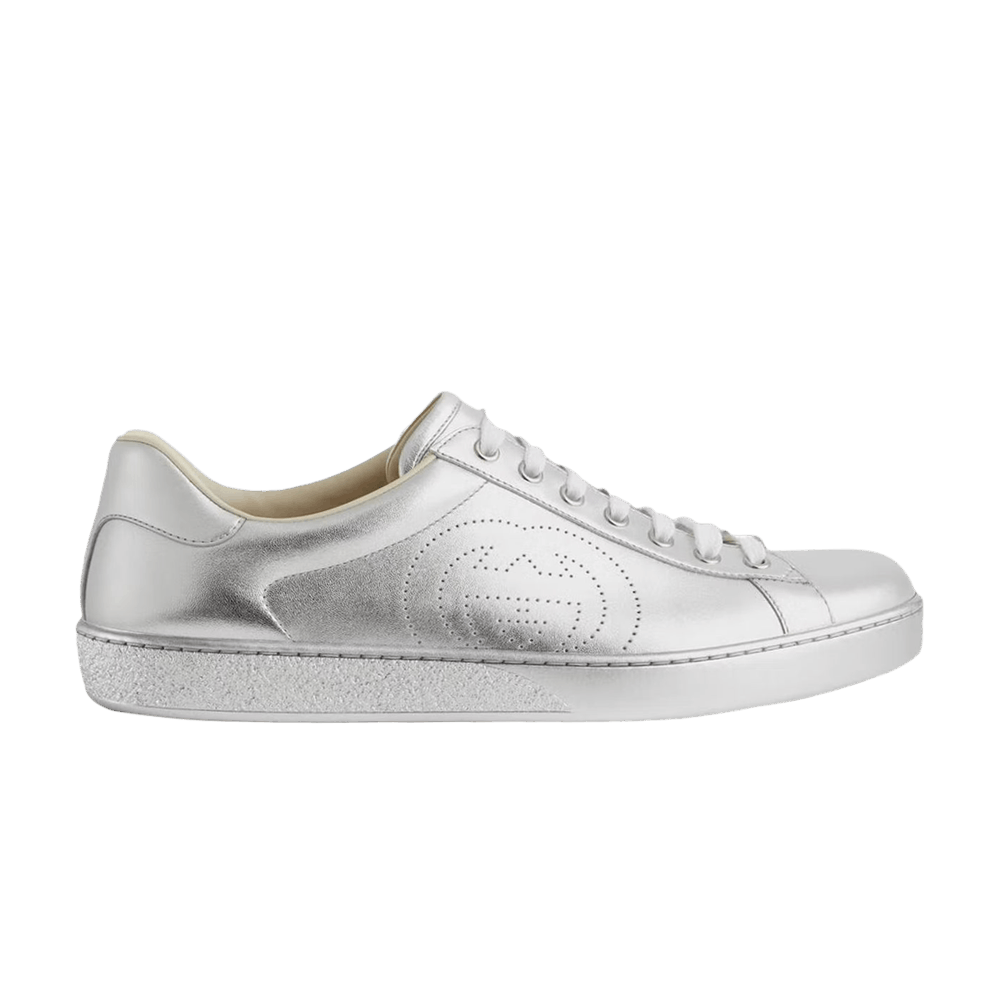 Gucci Gucci Ace 'Metallic Silver'