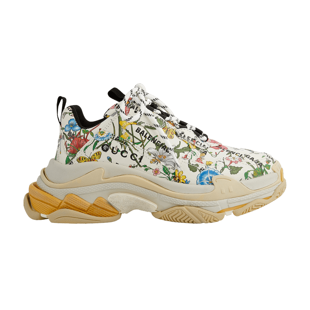 Balenciaga Gucci x Balenciaga Wmns Triple S Sneaker 'The Hacker Project - Floral'