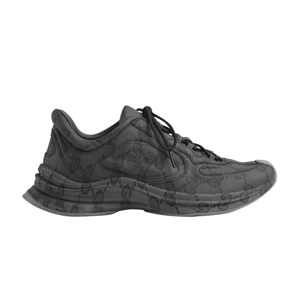 Gucci Gucci Run Sneaker 'GG Water Transfer Print - Black'