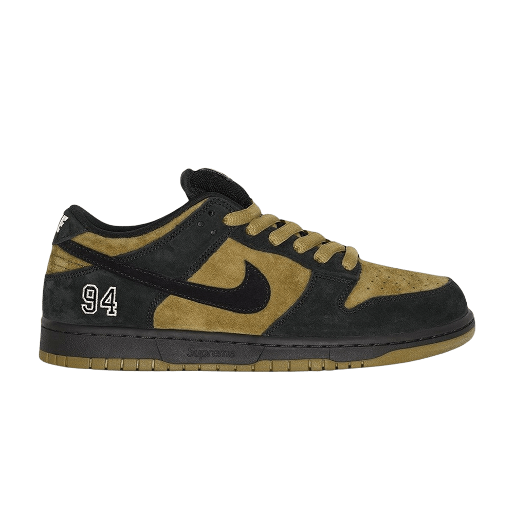 Supreme x Dunk Low SB 'Camper Green'
