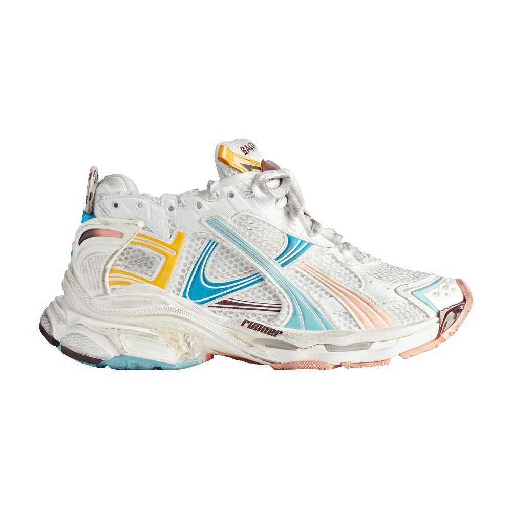 Balenciaga Balenciaga Wmns Runner Sneaker 'Worn-Out - White Blue Pink'