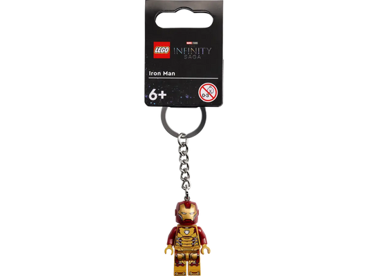 Lego X Marvel Iron Man Keychain