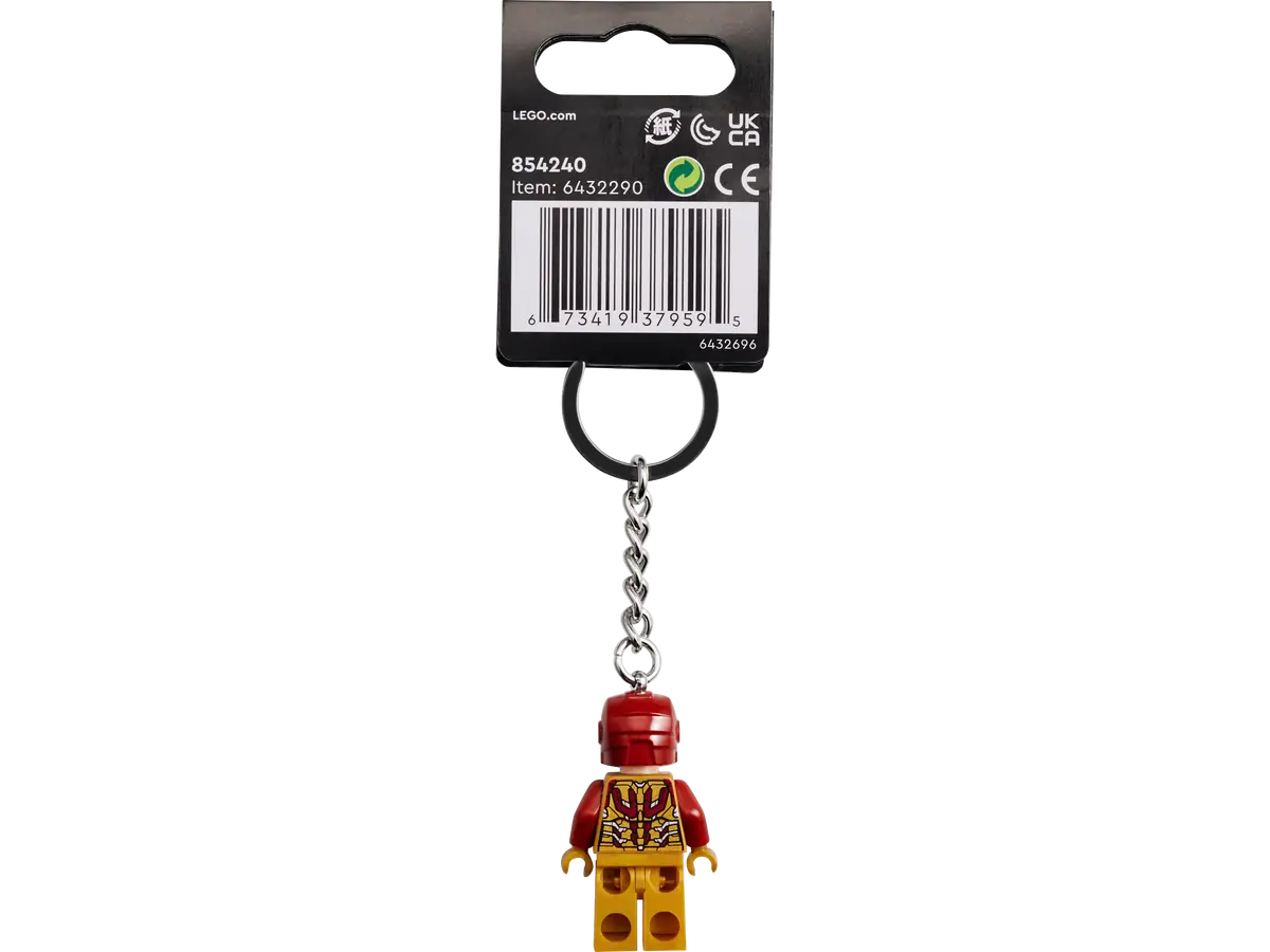 Lego X Marvel Iron Man Keychain