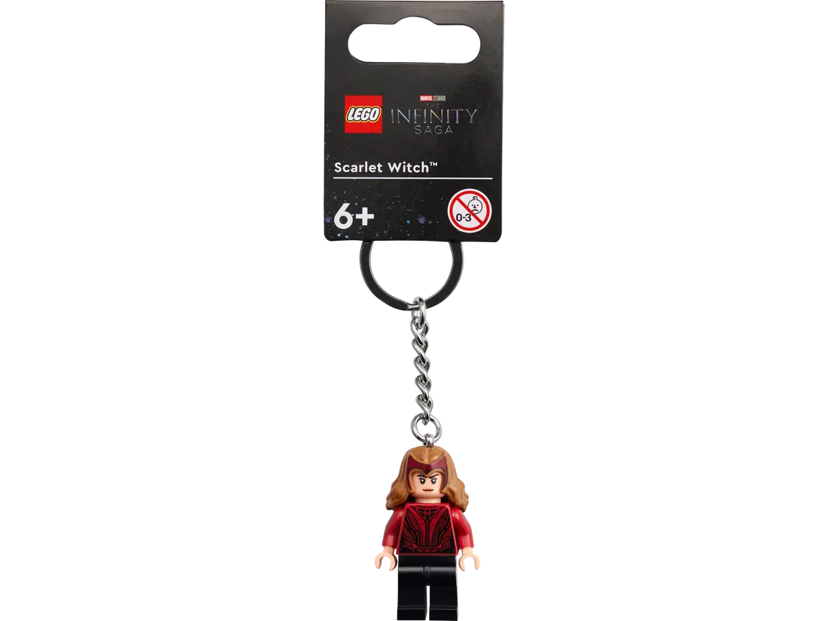 Lego X Marvel Scarlet Witch Keychain