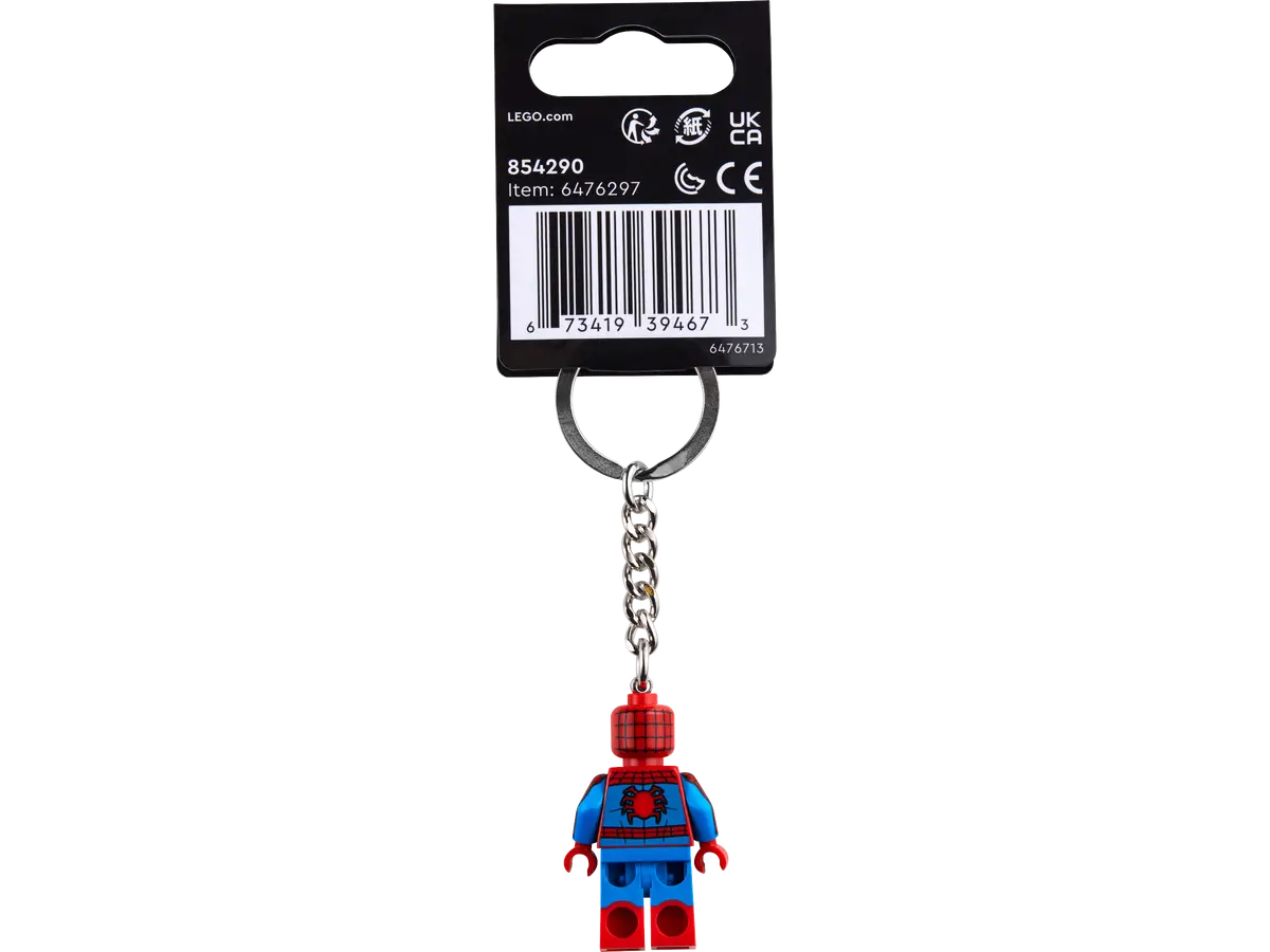 Lego X Marvel Spider-Man Keychain