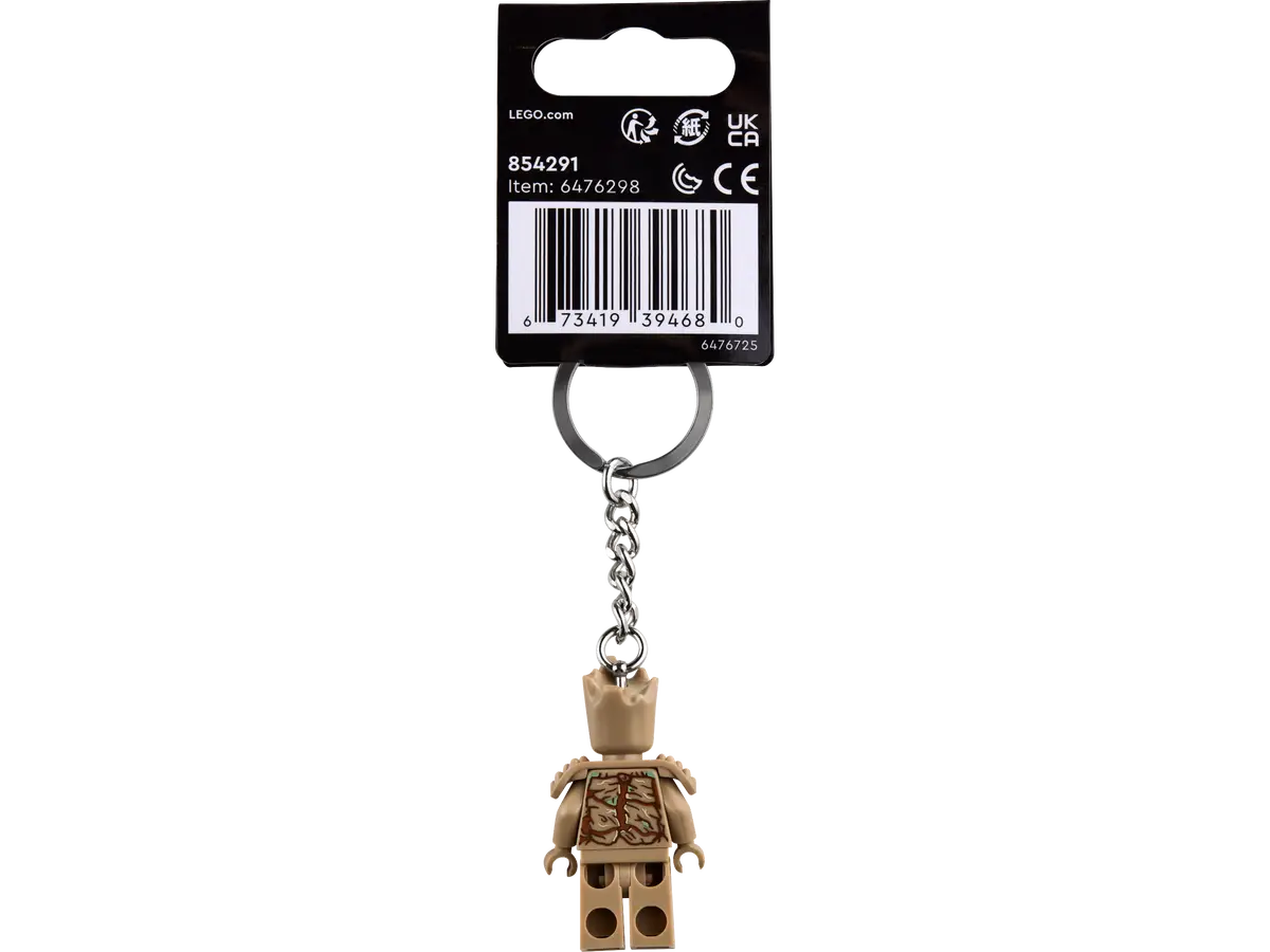 Lego X Marvel Groot Keychain