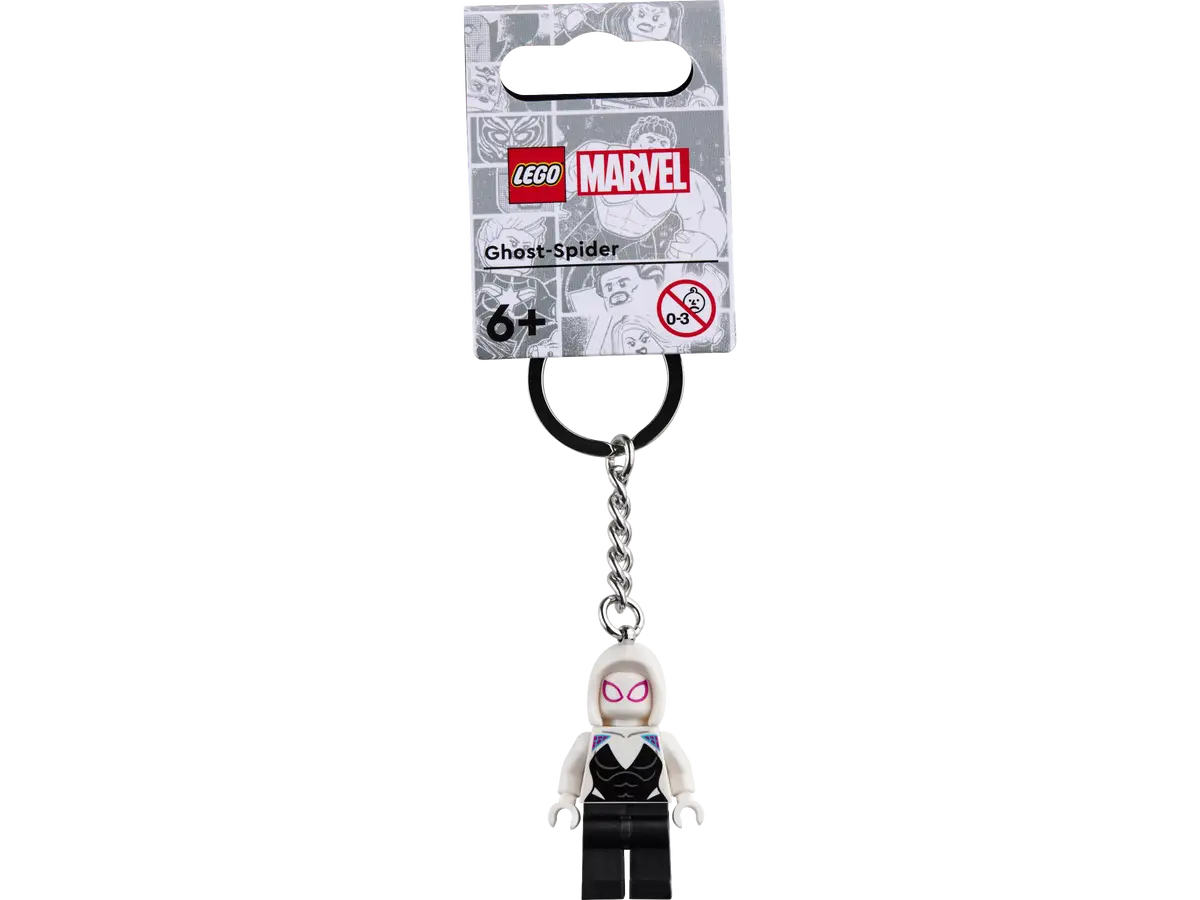 Lego X Marvel Ghost-Spider Keychain