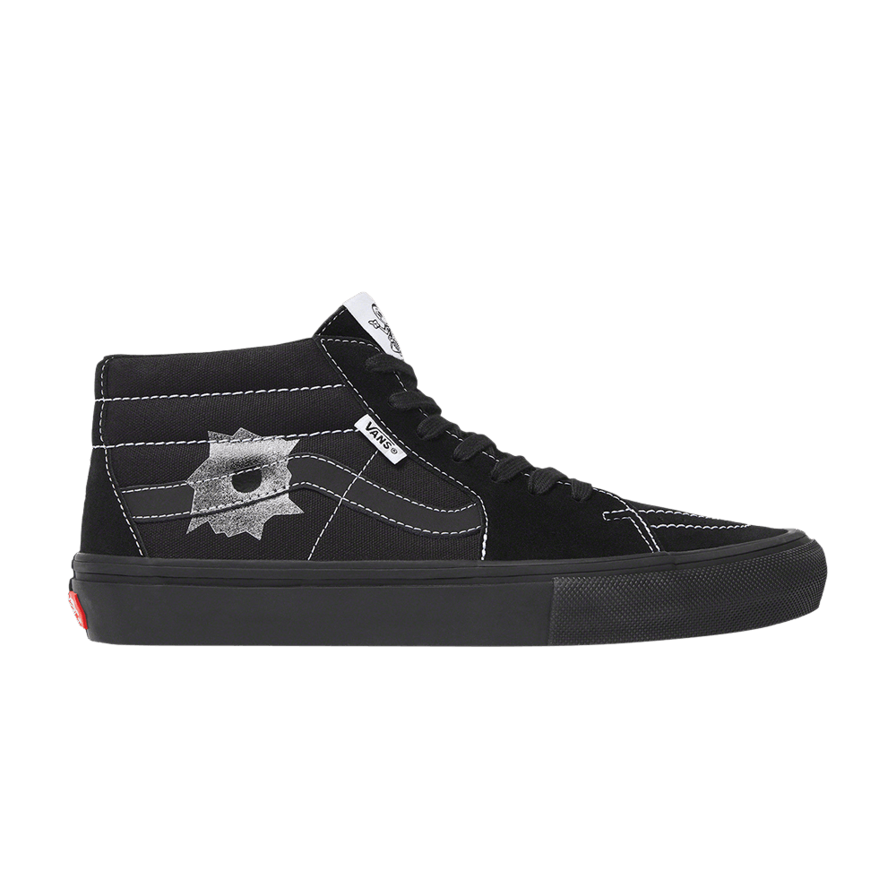 Supreme x Nate Lowman x Skate Grosso Mid 'Black'