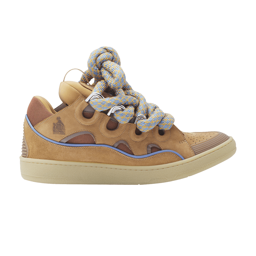 Lanvin Lanvin Curb Sneakers 'Snake Laces - Camel'