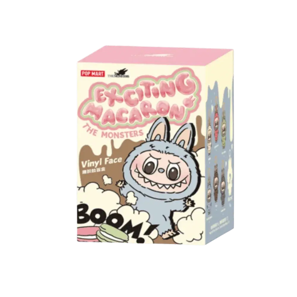 Labubu The Monsters Exciting Macarons Vinyl Face Sealed Case Pack of 1