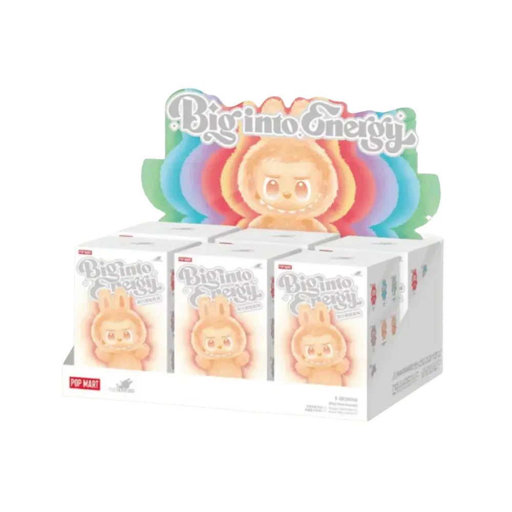 Labubu The Monsters Big into Energy Series Vinyl Plush Pendant Sealed Case (6 Blind Box)