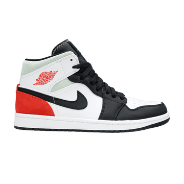 Air Jordan 1 Mid SE 'Red Black Toe'