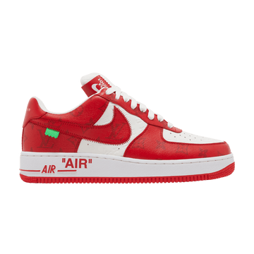 Nike Louis Vuitton x Air Force 1 Low 'White Comet Red'