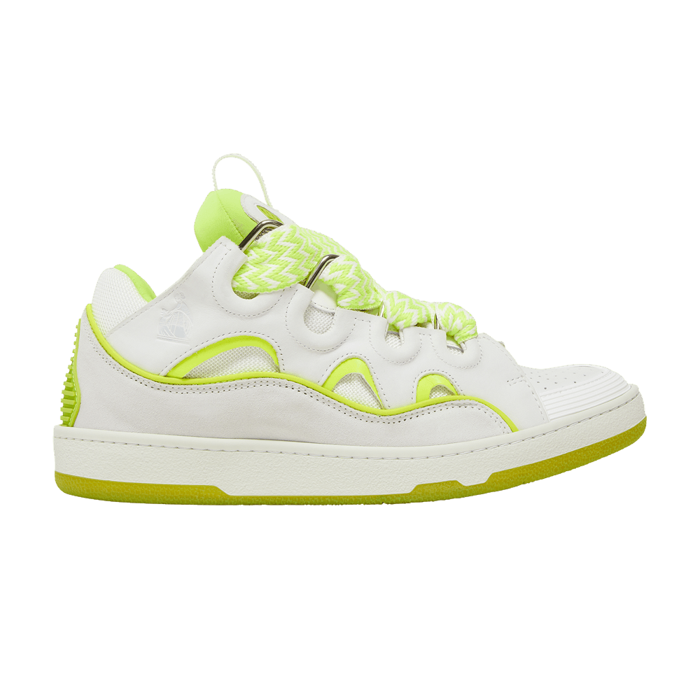 Lanvin Lanvin Curb Sneakers 'White Fluo Yellow'