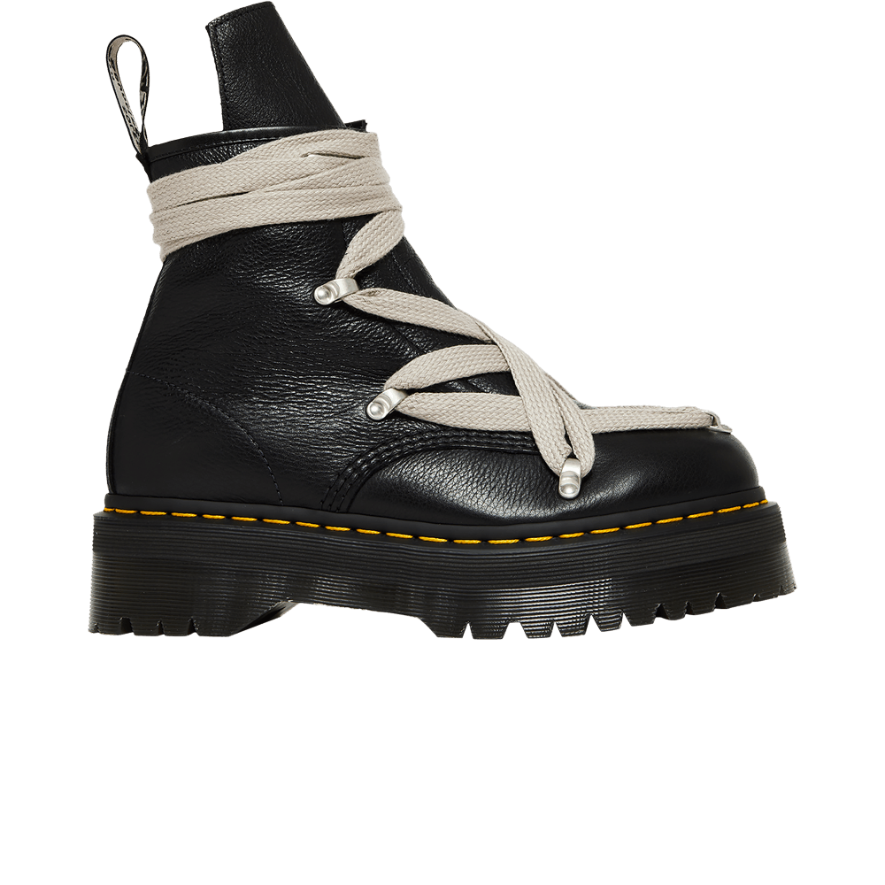 Dr. martens Rick Owens x 1460 Quad Sole Pentagram Jumbo Lace Boot 'Black'