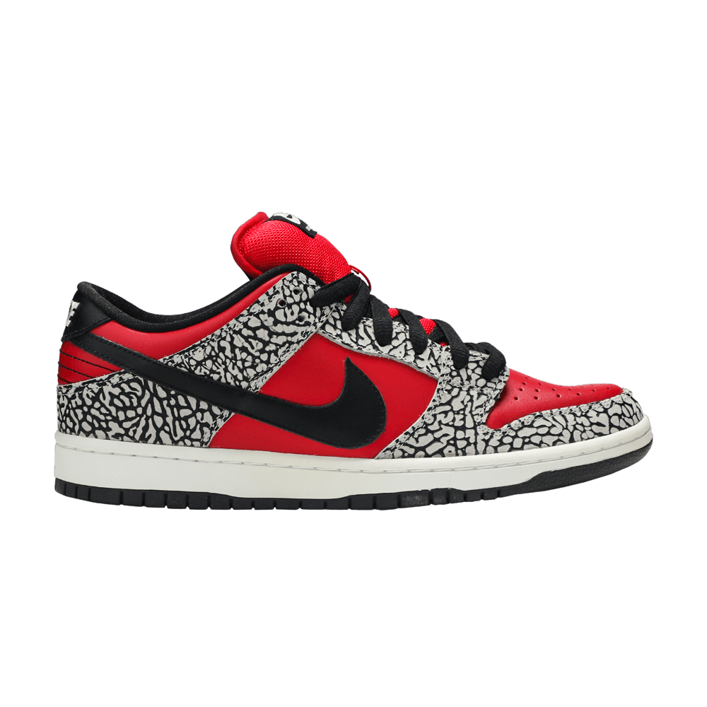 Nike Supreme x Dunk Low Premium SB 'Red Cement'