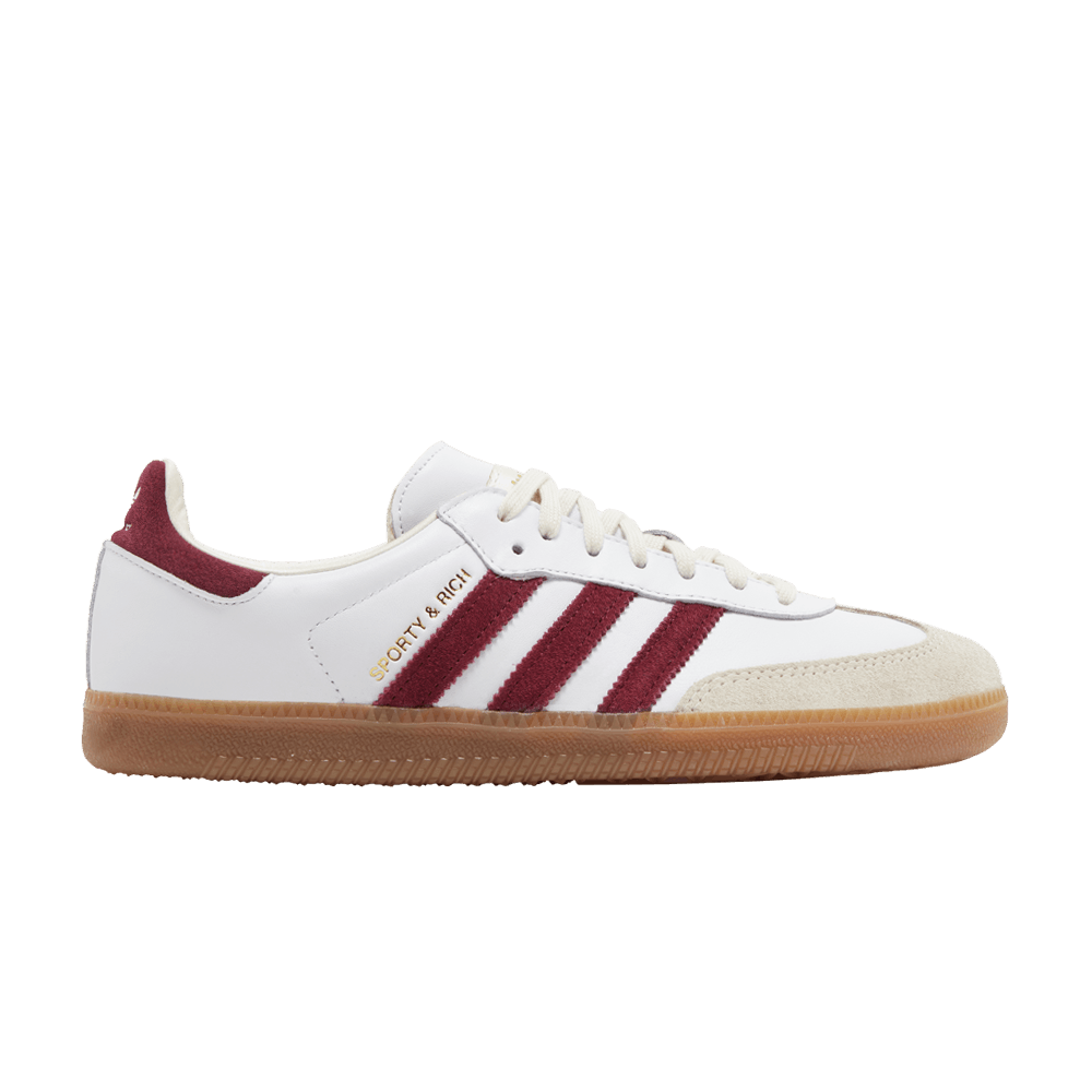 Adidas Sporty & Rich x Samba OG 'White Core Burgundy'