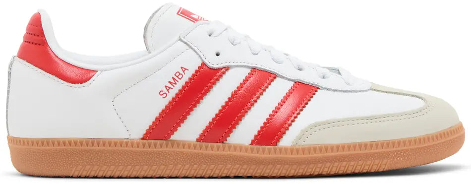 Wmns Samba OG 'White Solar Red Gum'