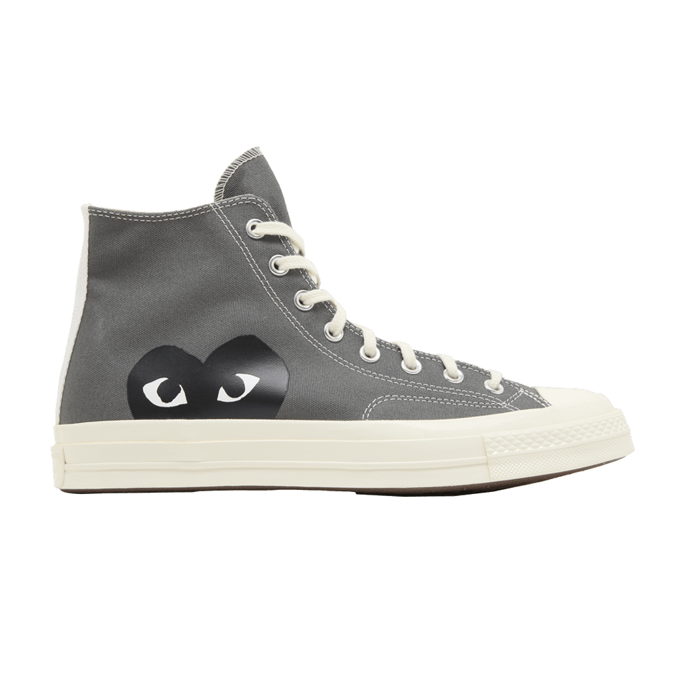 Converse Comme des Garçons PLAY x Chuck 70 High 'Steel Gray' 2023