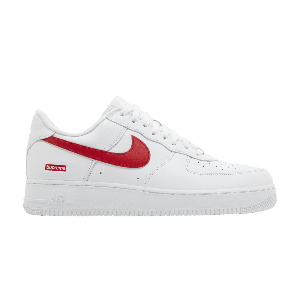 Nike Supreme x Air Force 1 Low 'Box Logo - Speed Red' Shanghai Exclusive