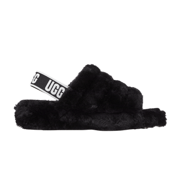 Ugg Wmns Fluff Yeah Slide 'Black'