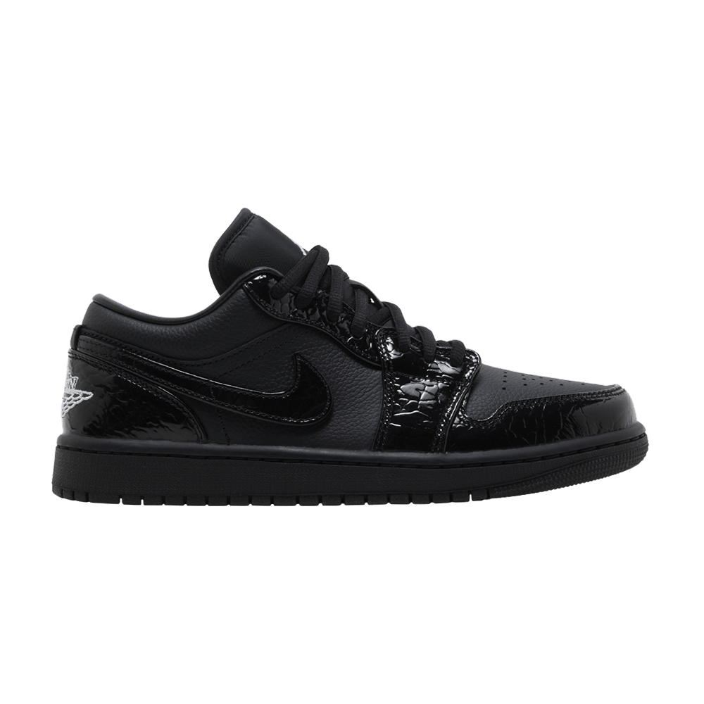 Air jordan Wmns Air Jordan 1 Low SE 'Black Croc'