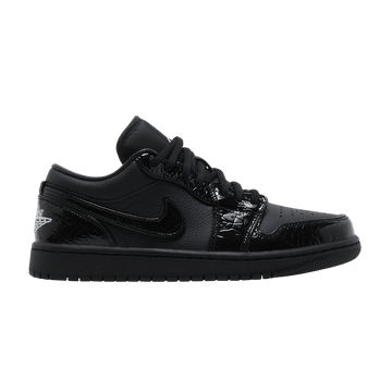 Air jordan Wmns Air Jordan 1 Low SE 'Black Croc'