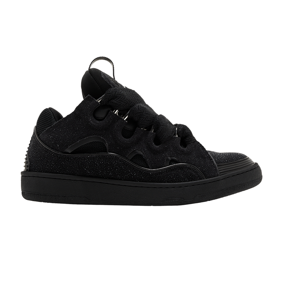 Lanvin Lanvin Curb Sneakers 'Black Glitter'