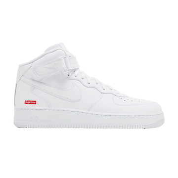 Nike Supreme x Air Force 1 Mid 'Box Logo - Triple White'