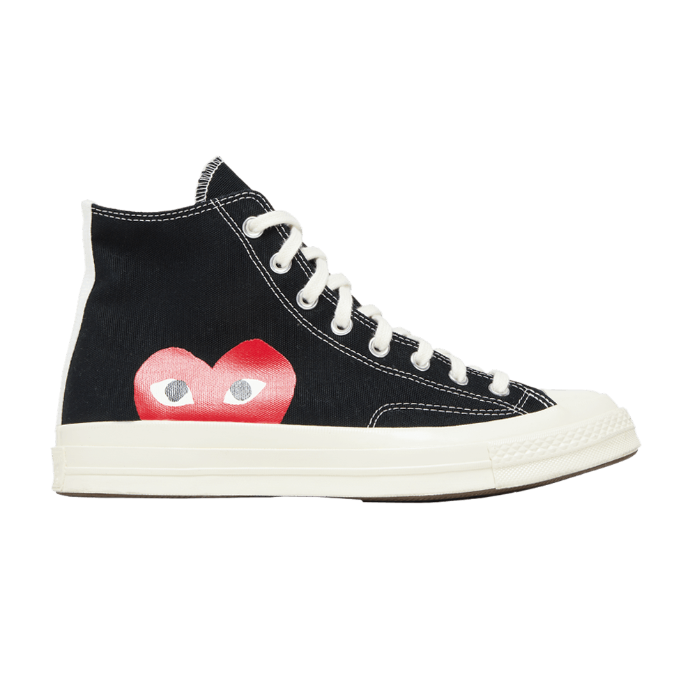 Converse Comme des Garçons Play x Chuck 70 High 'Black' 2015