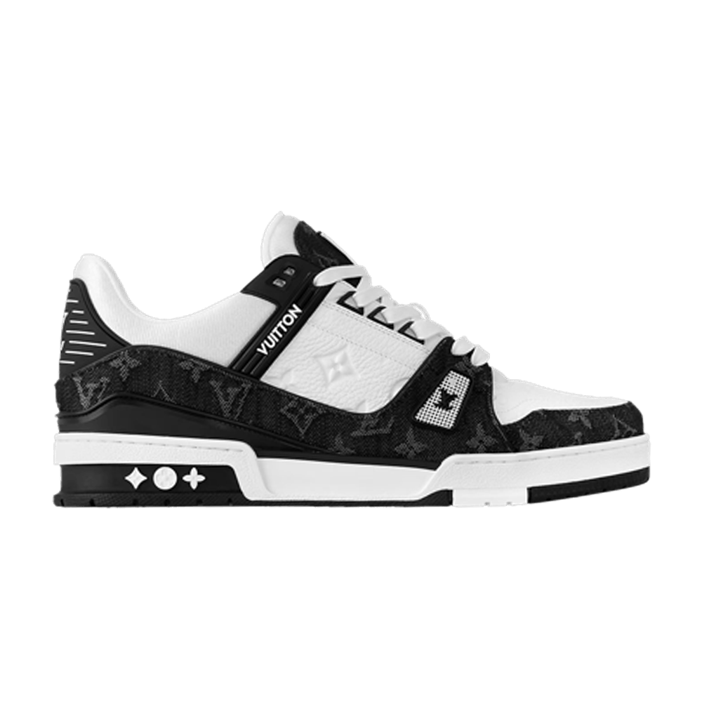 Louis vuitton Louis Vuitton Trainer 'Embossed Monogram - White Black Denim'