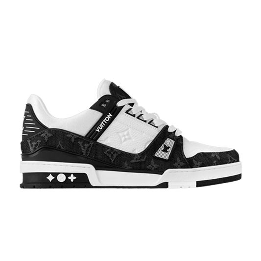 Louis vuitton Louis Vuitton Trainer 'Embossed Monogram - White Black Denim'