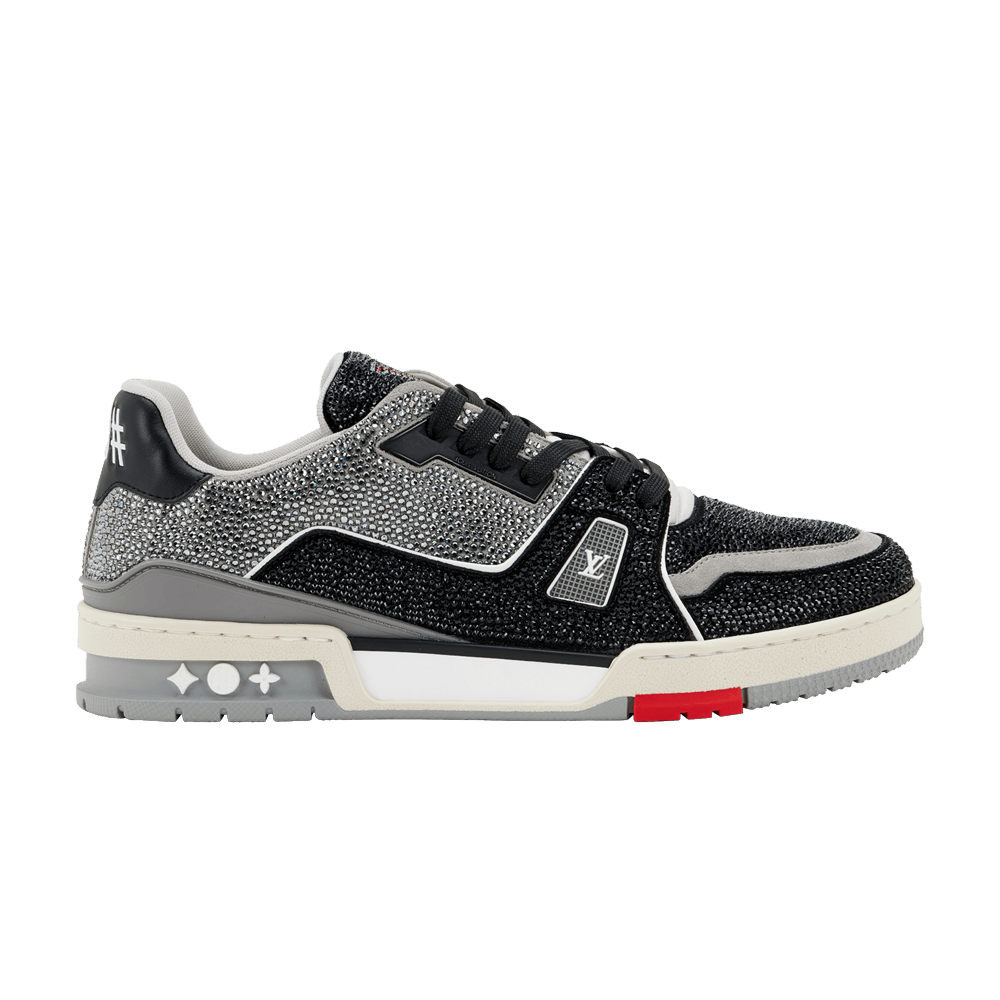 Louis vuitton Louis Vuitton Trainer 'Black Grey Rhinestones'