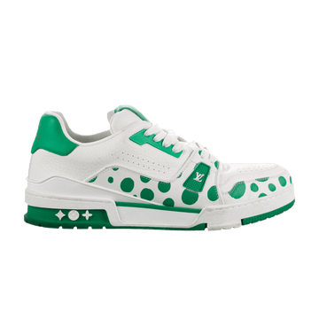 Louis vuitton Yayoi Kusama x Louis Vuitton Trainer Low 'Infinity Dots - Green'