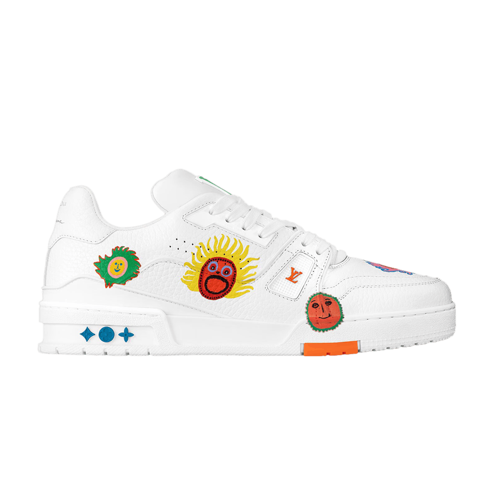 Louis vuitton Yayoi Kusama x Louis Vuitton Trainer 'Faces - White'