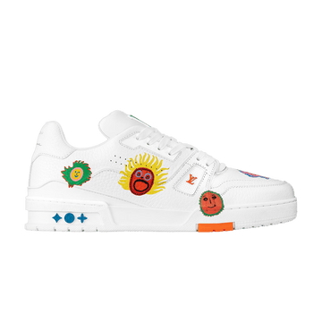 Louis vuitton Yayoi Kusama x Louis Vuitton Trainer 'Faces - White'