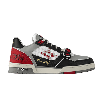 Louis vuitton Louis Vuitton Trainer Low 'Velcro Strap - Black Grey Red'