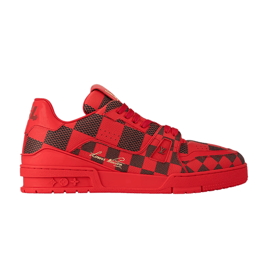 Louis vuitton Louis Vuitton Trainer 'Damier Pop - Red'