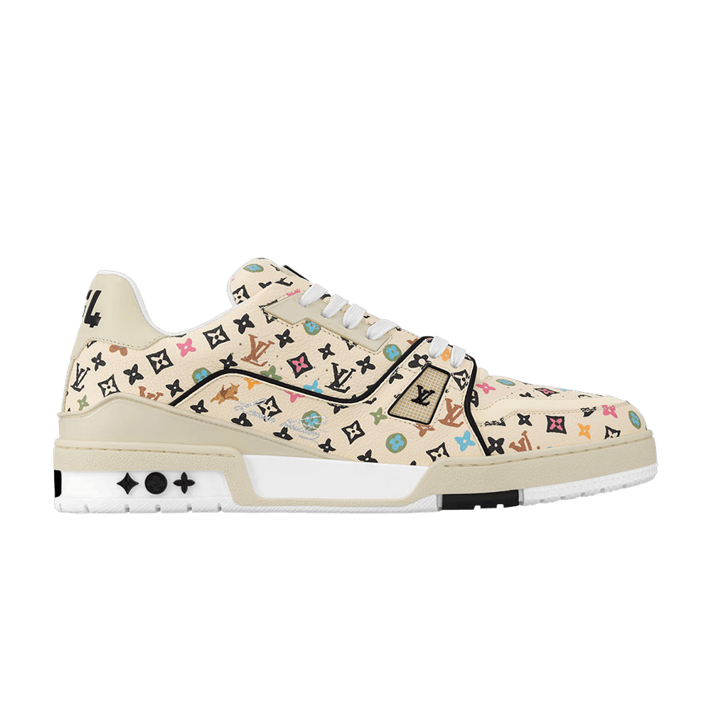 Louis vuitton Tyler, the Creator x Louis Vuitton Trainer 'Beige Multi-Color Monogram'