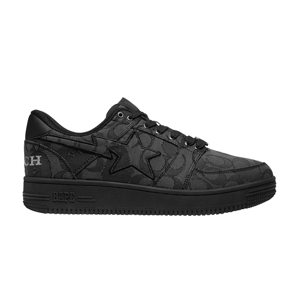 Bape Coach x Bapesta Jacquard 'Black'