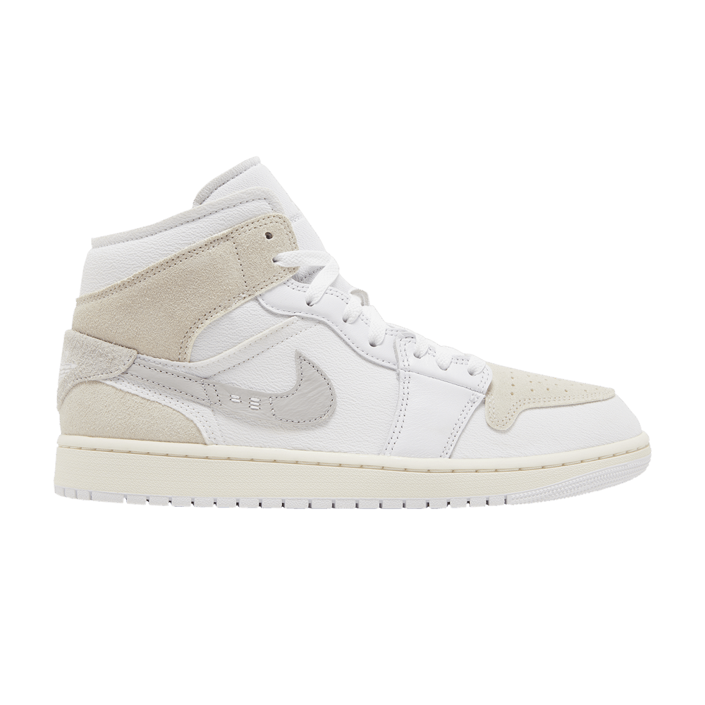 Air Jordan 1 Mid SE Craft 'Inside Out - White Sail'