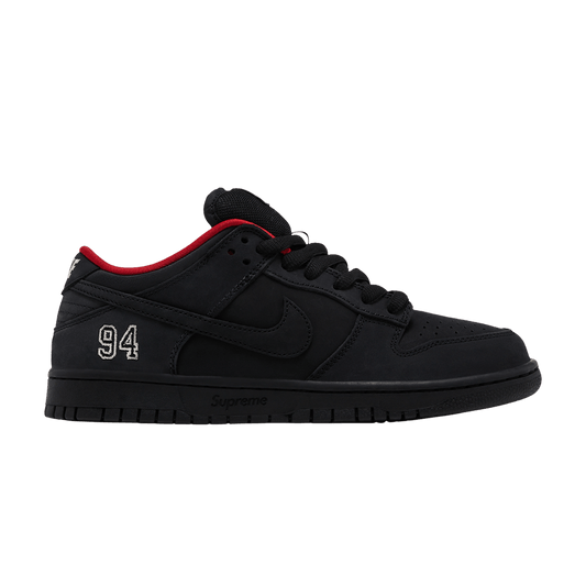 Supreme x Dunk Low SB 'Black'