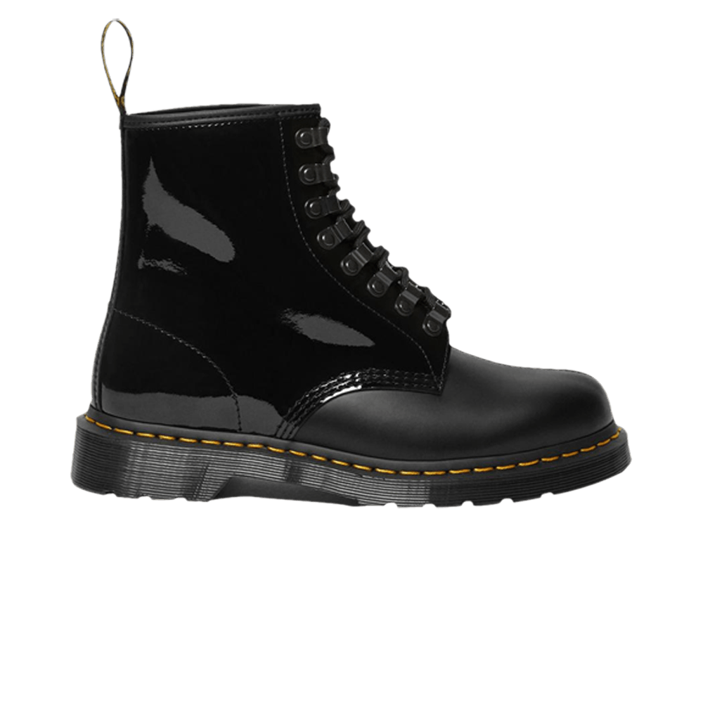 Dr. martens Pleasures x 1460 Smooth Patent Lamper 'Black'