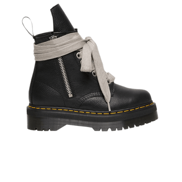 Dr. martens Rick Owens x 1460 Quad Platform Leather Boot 'Black Lunar'