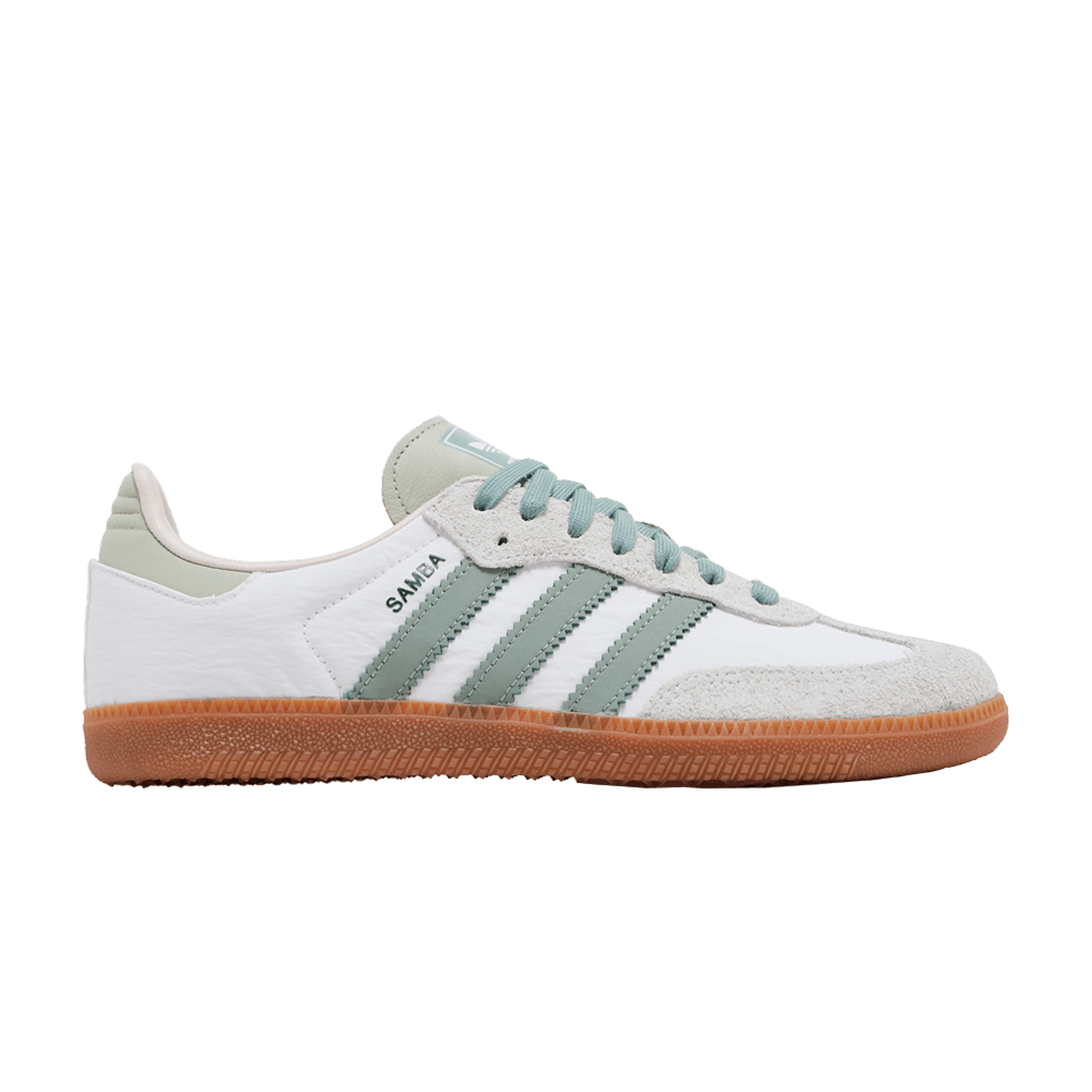 Wmns Samba OG 'White Silver Green'