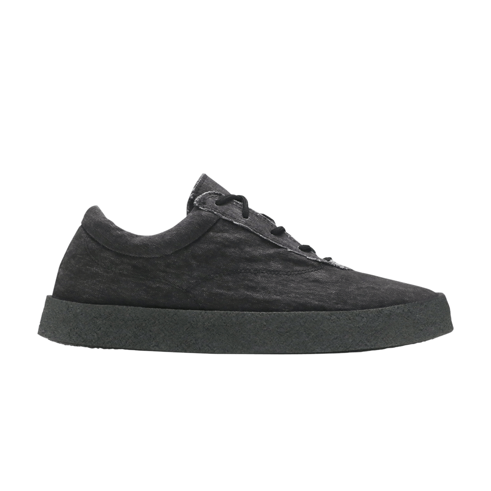 Yeezy Yeezy Season 6 Washed Canvas Crepe Sneaker 'Graphite'